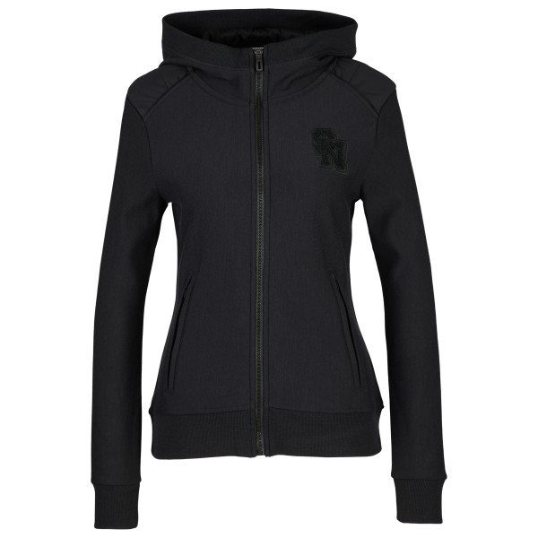 super.natural - Women's Alpine Zip Jacket - Freizeitjacke Gr L schwarz von Super.Natural