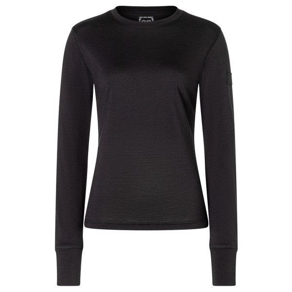 super.natural - Women's Bio Base L/S - Longsleeve Gr M schwarz von Super.Natural