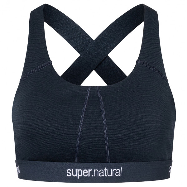 super.natural - Women's Feel Good Bra - Sport-BH Gr 34 - XS blau von Super.Natural