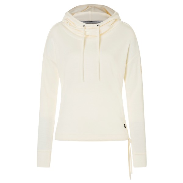 super.natural - Women's Funnel Bio Hoodie - Merinohoodie Gr 34 - XS weiß von Super.Natural