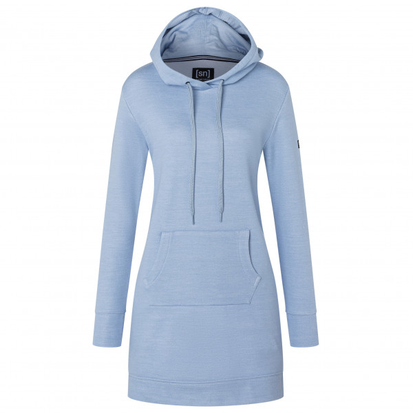 super.natural - Women's Knit Long Hoodie - Hoodie Gr S;XS blau von Super.Natural