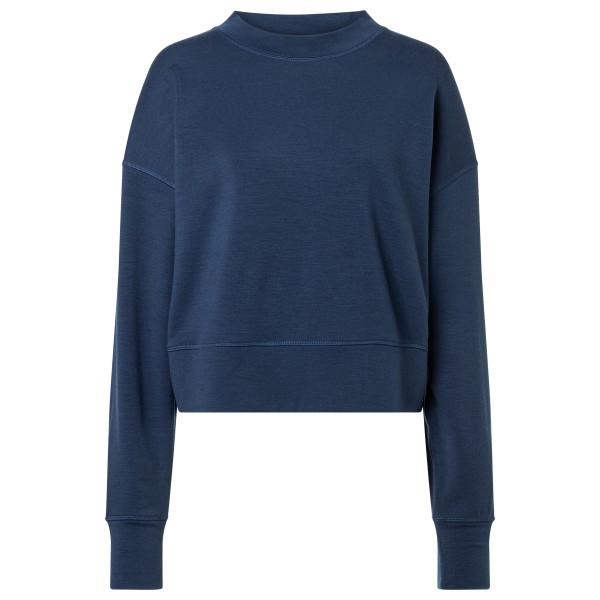 super.natural - Women's Krissini Sweater - Longsleeve Gr M blau von Super.Natural
