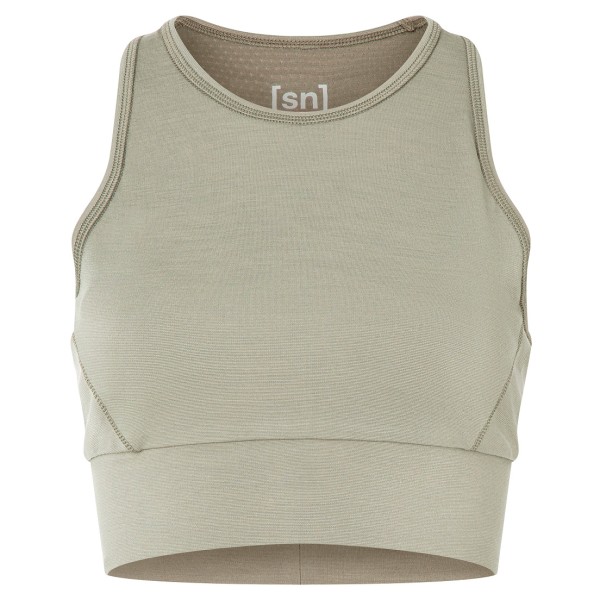 super.natural - Women's Liquid Flow Top - Sport-BH Gr 38 - M grau von Super.Natural