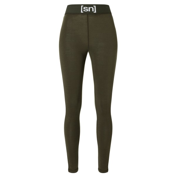 super.natural - Women's Tundra 175 Tight - Lange Unterhose Gr 34 - XS;36 - S;38 - M;40 - L;42 - XL;44 - XXL blau/schwarz;schwarz von Super.Natural