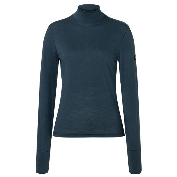 super.natural - Women's Tundra 175 Turtleneck - Longsleeve Gr 34 - XS;36 - S;38 - M;40 - L;42 - XL;44 - XXL blau;schwarz von Super.Natural