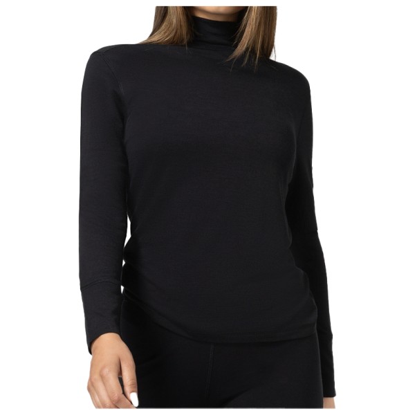 super.natural - Women's Tundra 175 Turtleneck - Longsleeve Gr 34 - XS schwarz von Super.Natural