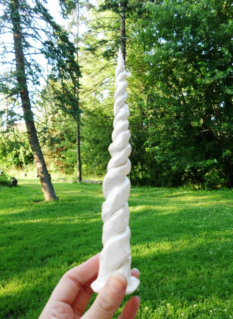 Einhorn Horn Narwal 23 cm Stirnband Perle My Littlepony The Last Unicorn Custom Colors Kostüm Mlp von SuperAwwwsome