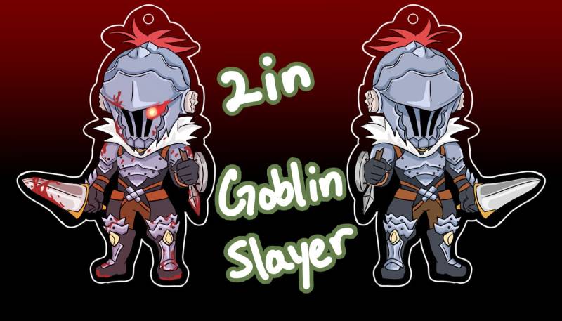 Goblin Slayer 2In Acryl Charms Doppelseitig | Limitierte Menge von SuperCryStudios