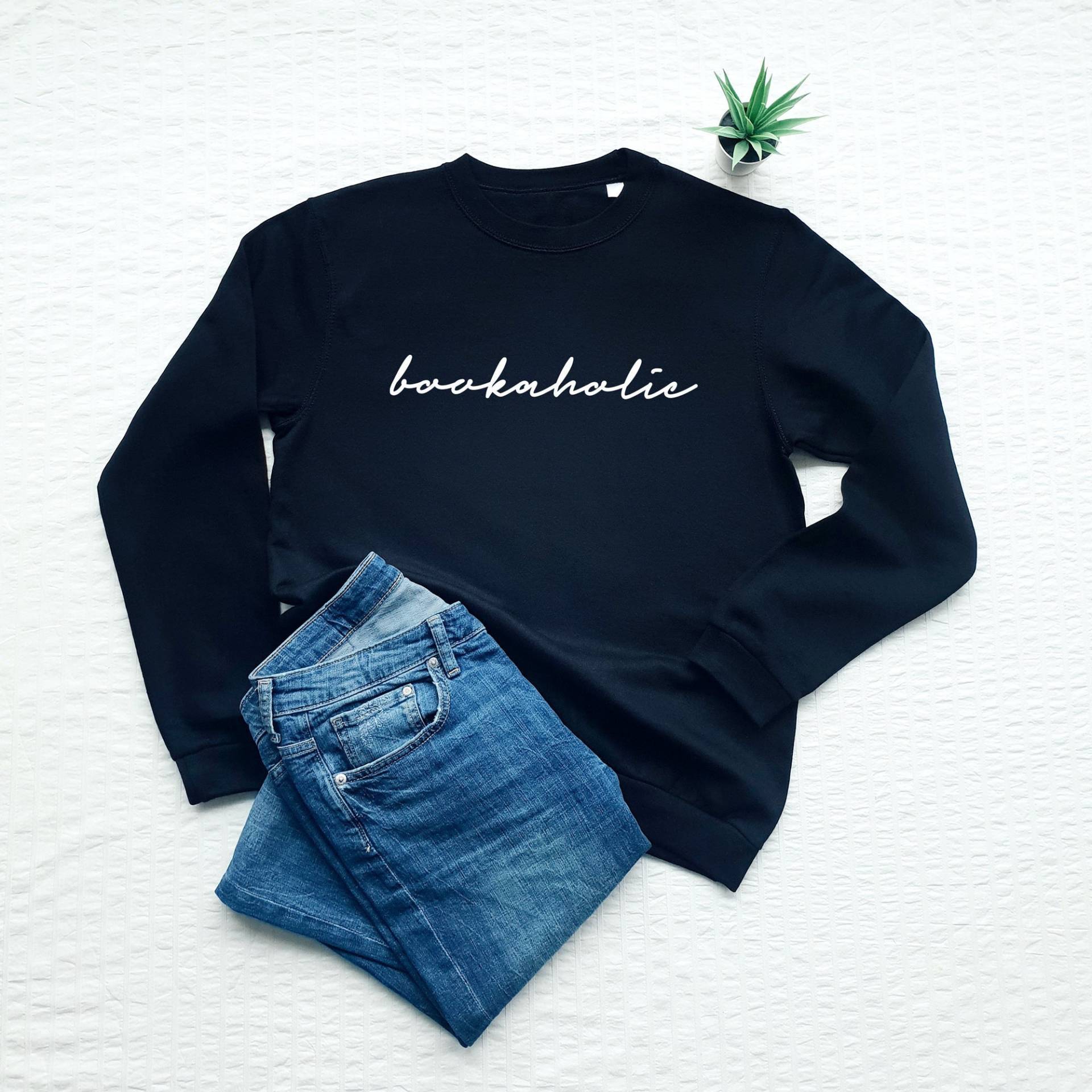 Buchaholic Sweatshirt, Buchliebhaber Geschenk, Buch Nerd, Lustiger Lesepullover, Bibliothekar, Lehrer Geschenk von SuperPrintShop