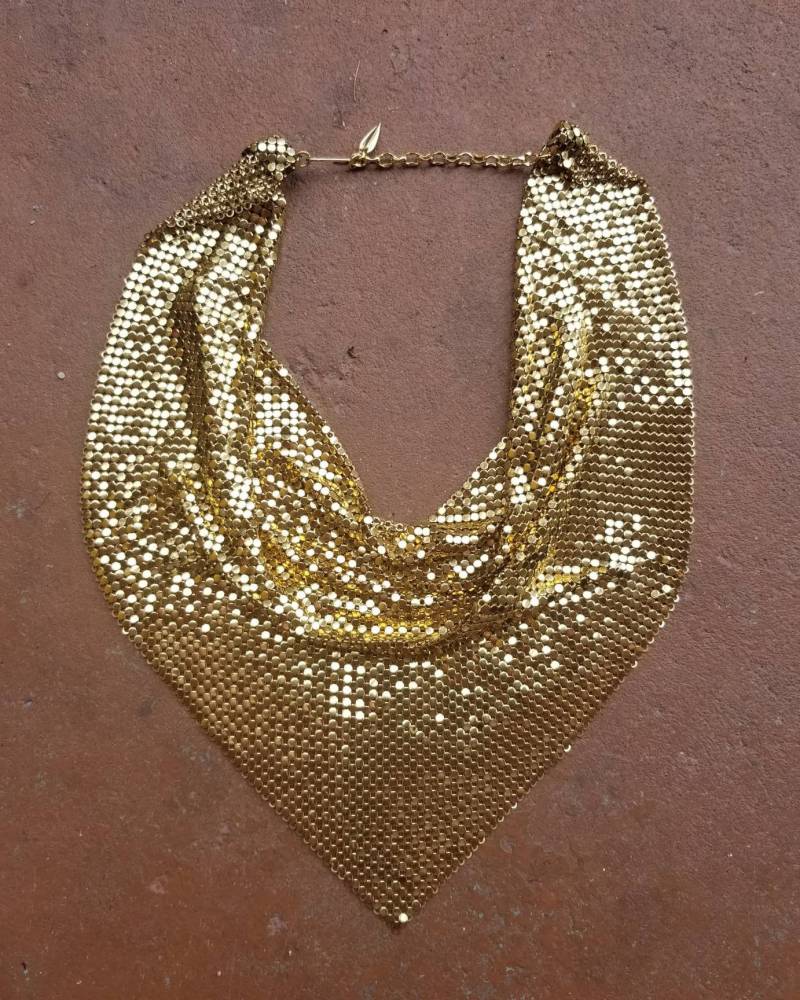 Vergoldete Sterlingsilber-Halskette Mit Initialen Vergoldete Sterlingsilber-Halskette Mit Initialen von SuperRetroChic