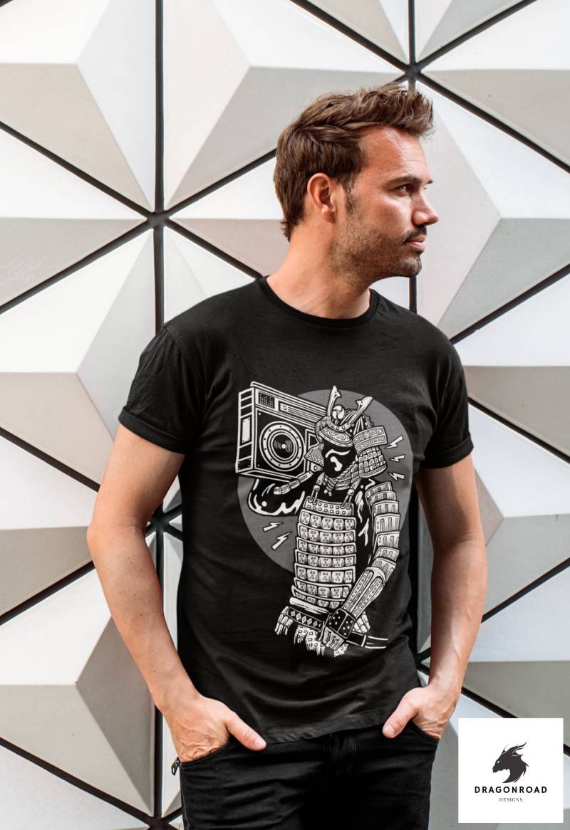 Samurai Boombox Samurai Boombox von SuperSketchSociety