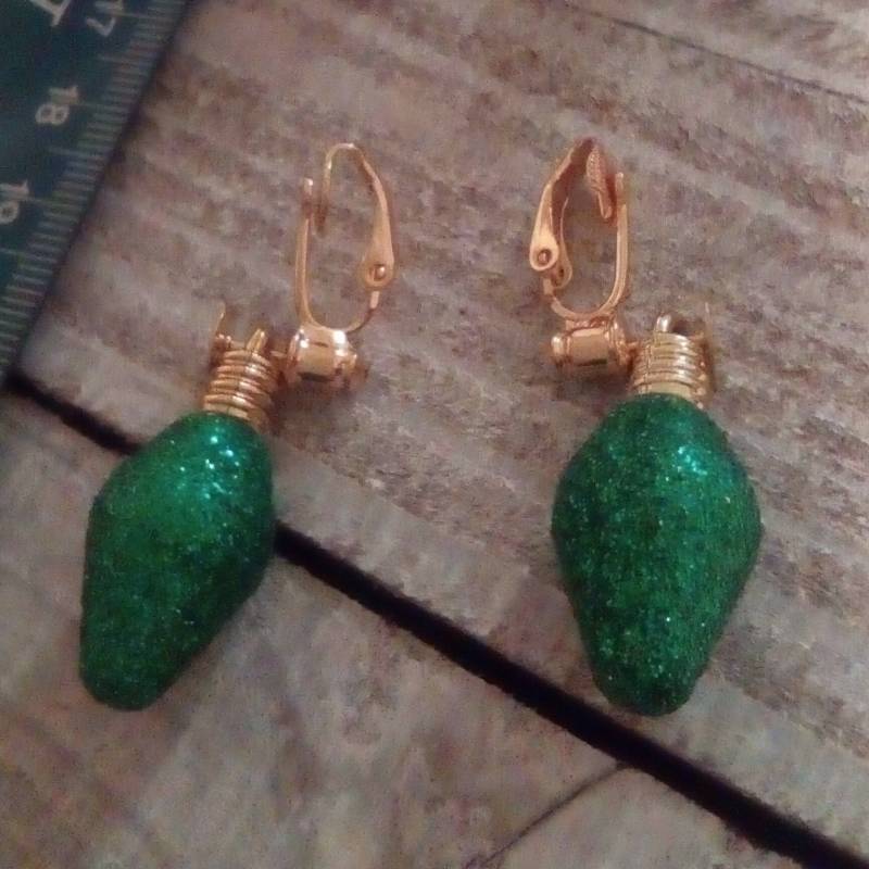 Glühbirne Ohrringe Glühbirne Ohrringe von SuperUniqueCreations