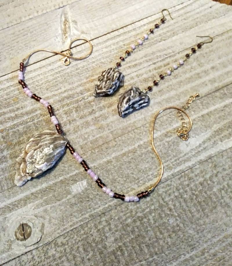 Holzflügel Schmuckset von SuperUniqueCreations