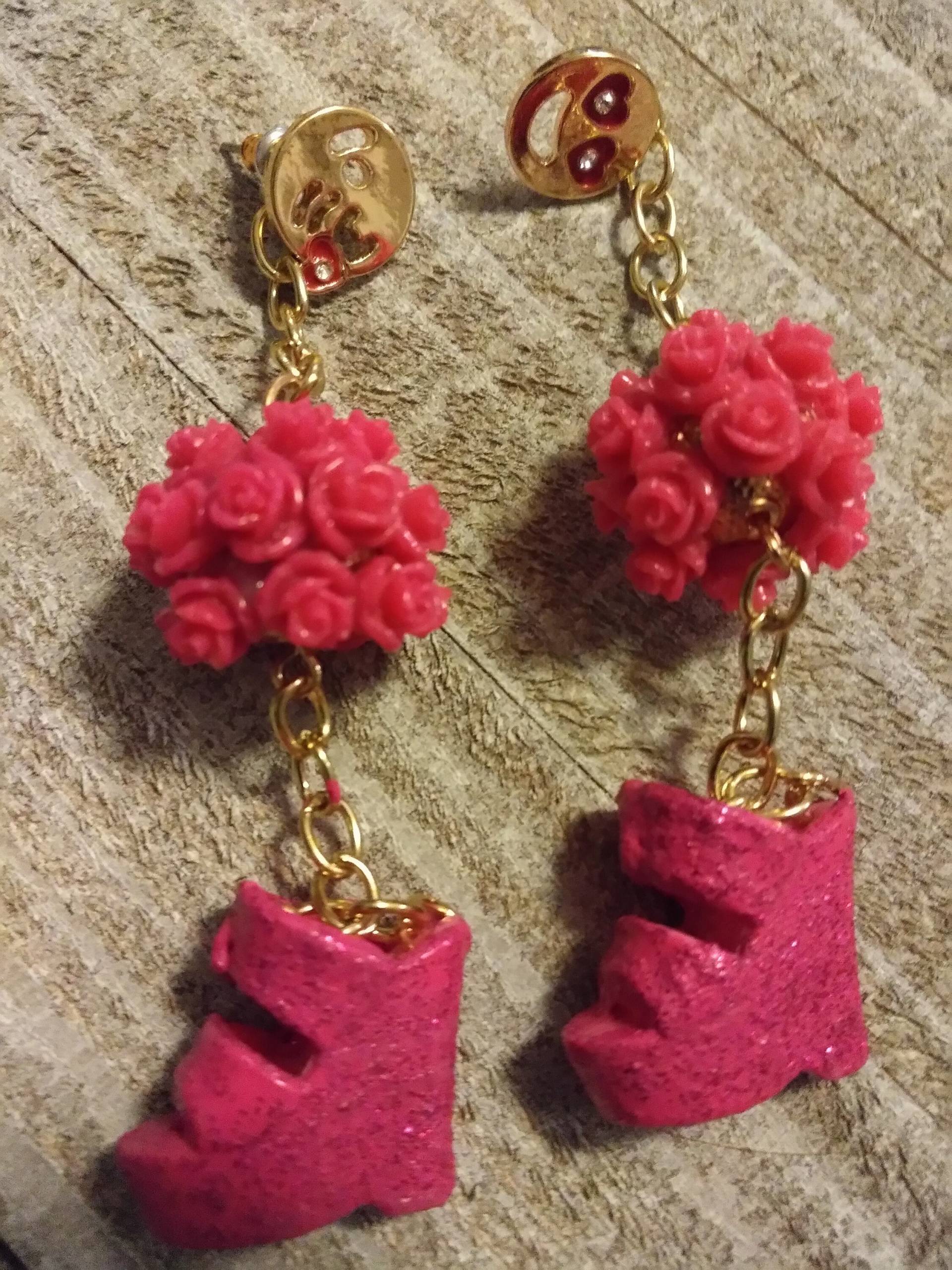 Kokette Gesicht Ohrringe Kokette Gesicht Ohrringe von SuperUniqueCreations