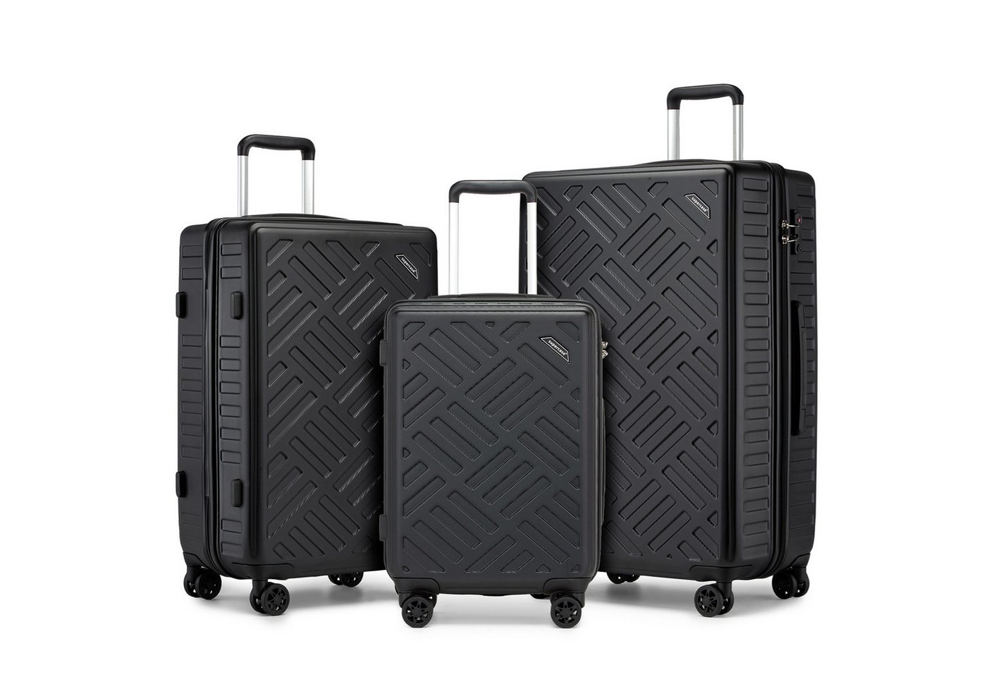 Supercase Trolley Leichter Hartschalenkoffer mit 4 Rollen, TSA-Schloss, Teleskopgriff Supercase Trolley Leichter Hartschalenkoffer mit 4 Rollen, TSA-Schloss, Teleskopgriff von Supercase