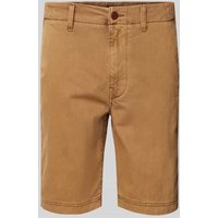 Superdry Regular Fit Chinoshorts mit seitlichen Eingrifftaschen in Camel, Größe 32 von Superdry