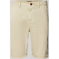 Superdry Regular Fit Chinoshorts mit seitlichen Eingrifftaschen in Hellgrau, Größe 30 Superdry Regular Fit Chinoshorts mit seitlichen Eingrifftaschen in Hellgrau, Größe 30 von Superdry