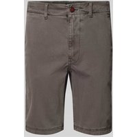 Superdry Regular Fit Chinoshorts mit seitlichen Eingrifftaschen in Mittelgrau, Größe 30 Superdry Regular Fit Chinoshorts mit seitlichen Eingrifftaschen in Mittelgrau, Größe 30 von Superdry