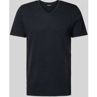 Superdry T-Shirt mit V-Ausschnitt in Marine, Größe S von Superdry