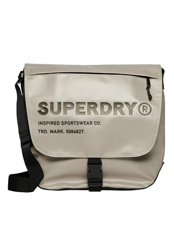 Superdry BAG MESSENGER BAG Winter Twig Beige OS Damen, Winter Twig Beige, Talla única, Casual von Superdry