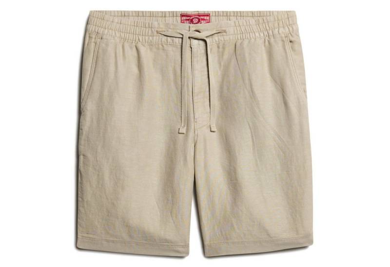 Superdry Bermudas Herren Shorts Baumwollmischung, Leinen von Superdry