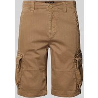 Superdry Bermudas mit Cargotaschen Modell 'CORE' in Camel, Größe 32 von Superdry