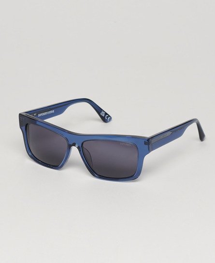 Superdry Blau Herren Sdr Alda Sonnenbrille mit Logodruck, Größe: Einheitsgröße - Größe: Einheitsgröße von Superdry