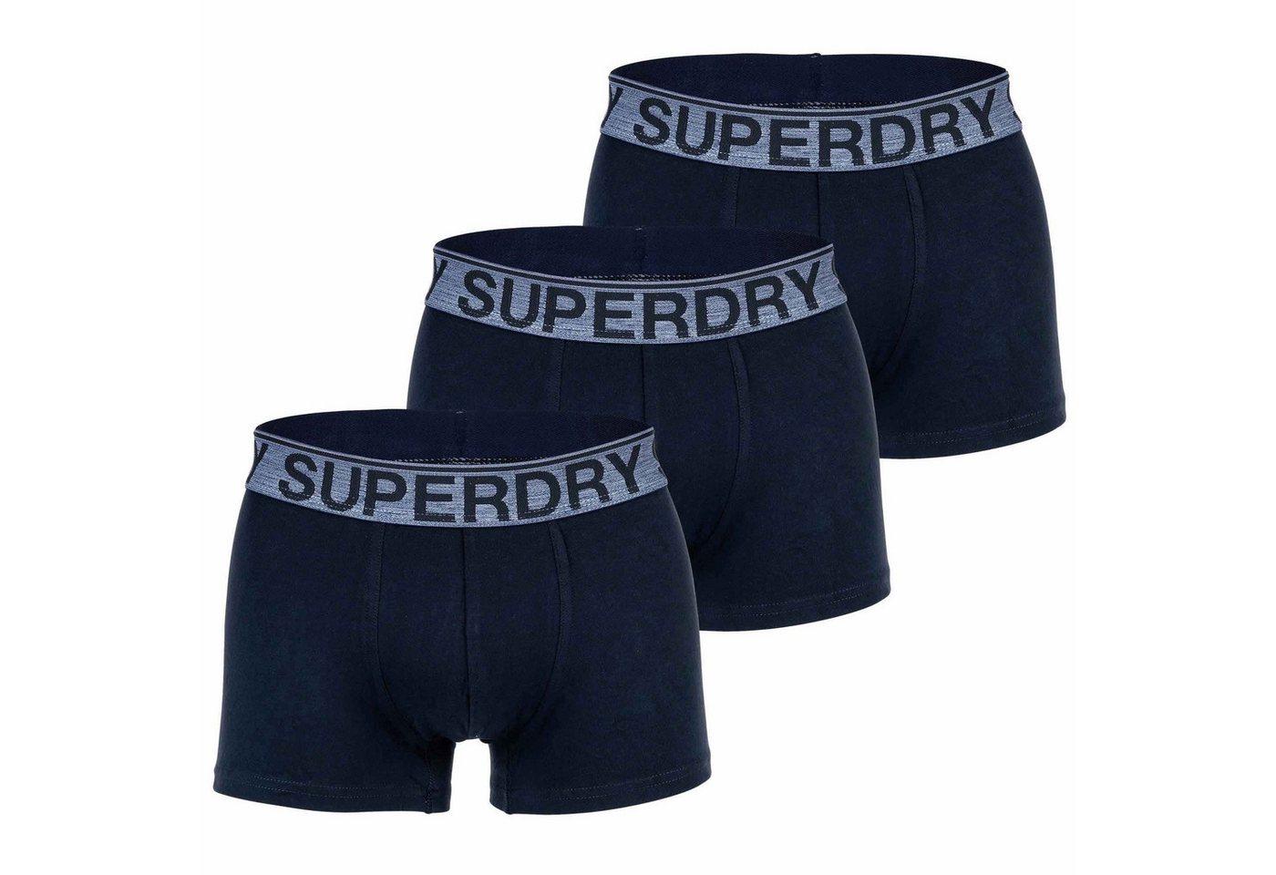 Superdry Boxer Herren Boxershort 3er Pack Baumwollmischung (Packung, 3er Pack) von Superdry