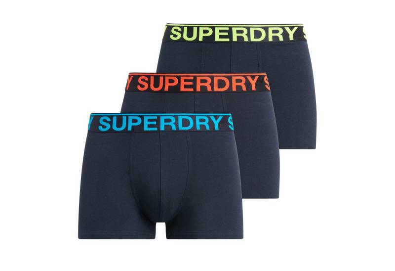 Superdry Boxer Herren Boxershort 3er Pack Baumwollmischung (Packung, 3er Pack) von Superdry