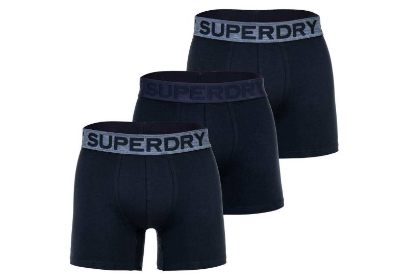 Superdry Boxer Herren Boxershort 3er Pack Baumwollmischung (Packung, 3er Pack) von Superdry