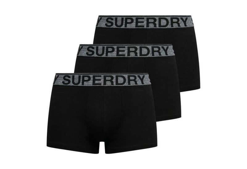 Superdry Boxer Herren Boxershort 3er Pack Baumwollmischung (Packung, 3er Pack) von Superdry