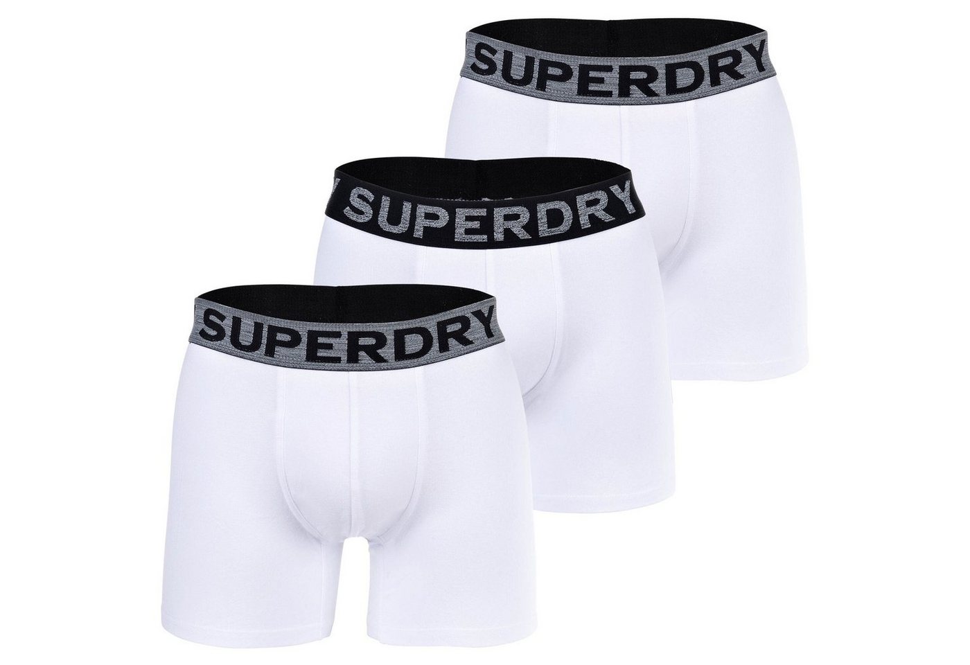 Superdry Boxer Herren Boxershorts, 3er Pack - BOXER TRIPLE PACK von Superdry