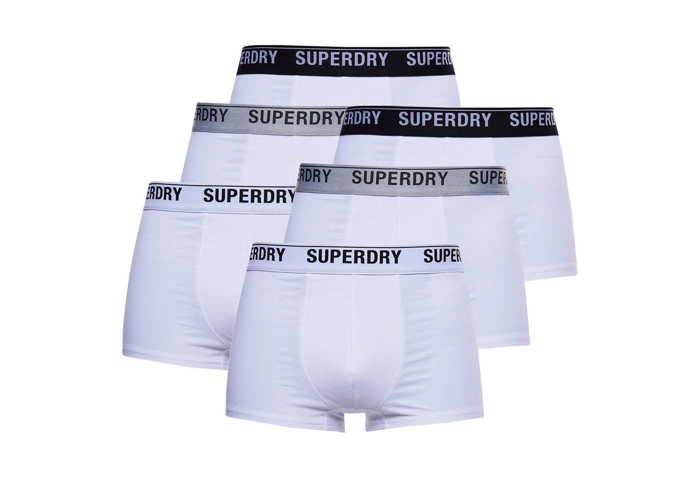 Superdry Boxer Herren Boxershorts - TRUNK MULTI TRIPLE PACK von Superdry