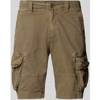 Superdry Cargoshorts mit Label-Detail in Oliv, Größe 32 Superdry Cargoshorts mit Label-Detail in Oliv, Größe 32 von Superdry