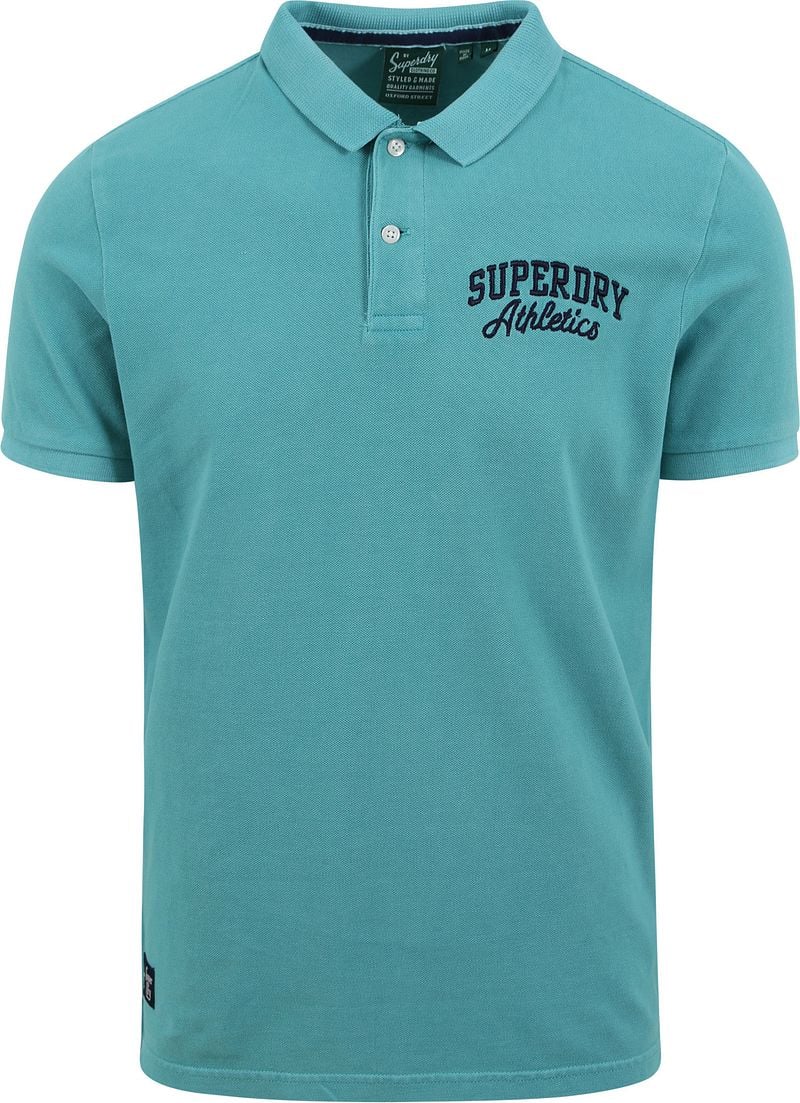 Superdry Classic Poloshirt Superstate Blau - Größe M von Superdry