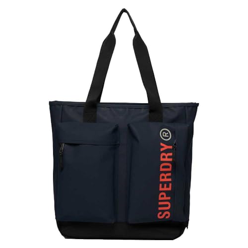 Superdry Damen Commuter Tarp Tragetasche Marineblau 1SIZE von Superdry