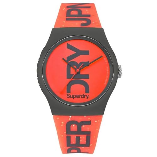 Superdry Damen Analog Quarz Uhr mit Silikon Armband SYL189CE Superdry Damen Analog Quarz Uhr mit Silikon Armband SYL189CE von Superdry
