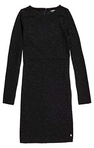 Superdry Damen Bailey Bodycon Dress Kleid, Schwarz (Black Sparkle Aho), X-Large (Herstellergröße: 16.0) von Superdry