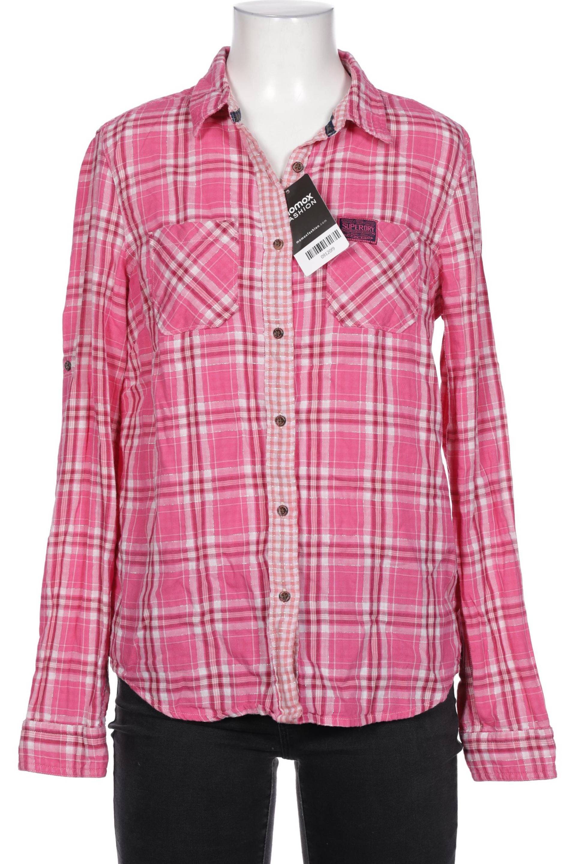 Superdry Damen Bluse, pink von Superdry