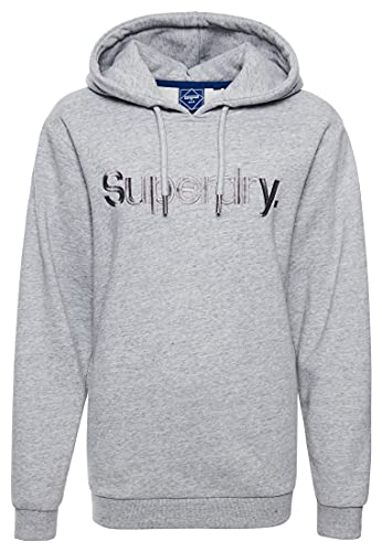 Superdry Damen CL SOURCE HOOD BB Hooded Sweatshirt, Athletic Grey Marl, M/L von Superdry