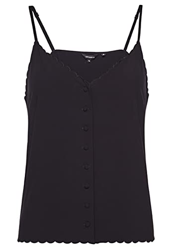 Superdry Damen Cami Top Hemd, schwarz, Medium von Superdry