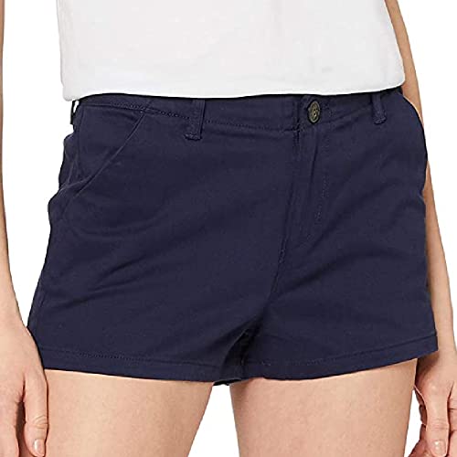 Superdry Damen Chino Hot Shorts, Blau (Atlantic Navy GKV), 44 von Superdry