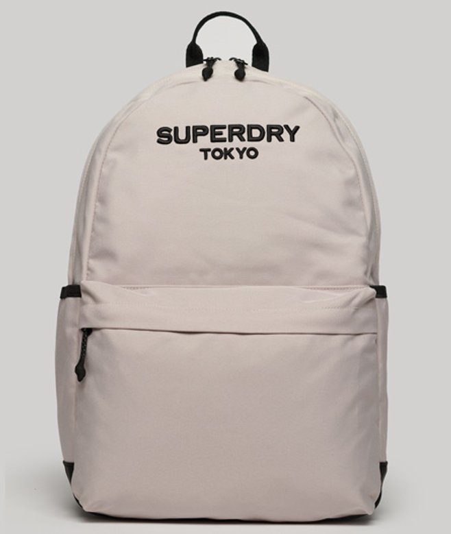 Superdry Damen City Montana Rucksack Hellgrau - Größe: One Größe von Superdry