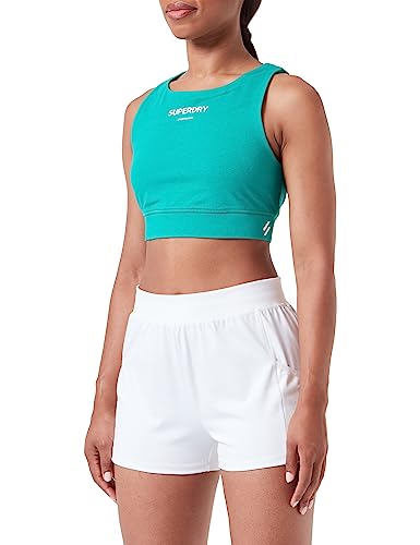 Superdry Damen Core Sport BH aus Bio-Baumwolle Beverly Grün 42 von Superdry