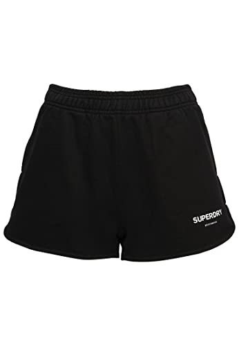 Superdry Damen Code CORE Sport Sweatshort Kapuzenpullover, schwarz, 36 Superdry Damen Code CORE Sport Sweatshort Kapuzenpullover, schwarz, 36 von Superdry