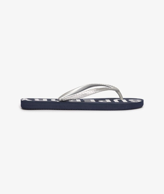 Superdry Damen Code Core Sport Flip-flops Marineblau - Größe: M von Superdry