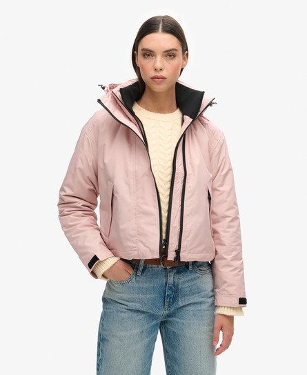 Superdry Women's Code SD-Windcheater Jacke Pink - Größe: 38 von Superdry