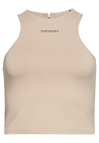 Superdry Damen Code TECH Racer Vest Kleid, grau (Warm Grey), 36 von Superdry