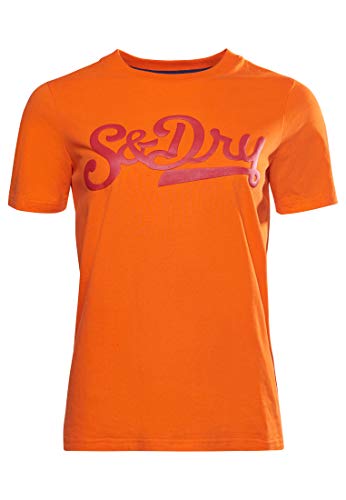 Superdry Damen Collegiate Cali State T-Shirt Denver Orange 38 von Superdry