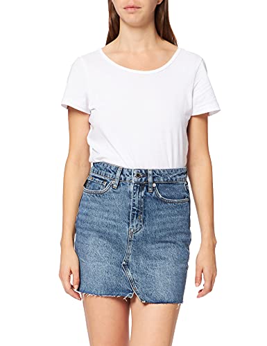 Superdry Damen Denim Mini Skirt, Dayle Mid Vintage, W27 von Superdry